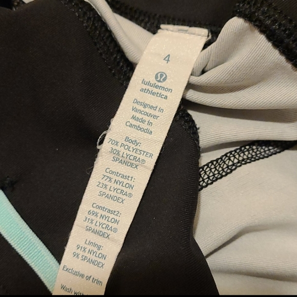 Lululemon Run Inspire Crop II - Size 4 - Picture 5 of 7